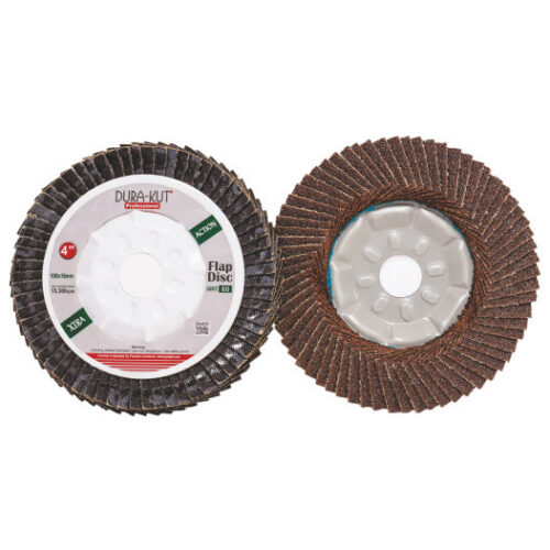 C6 Flap Discs (Al-Oxide) – DURAKUT / DURA-KUT PROFESSIONAL